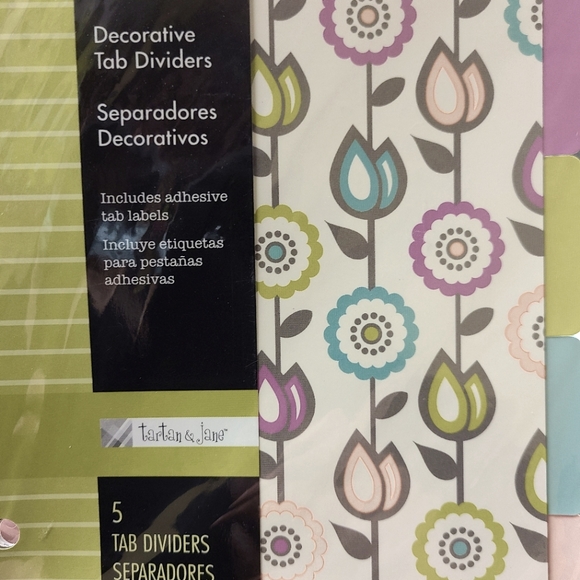 🌼🌷Decorative Tab Dividers for Small Binder - Picture 2 of 6